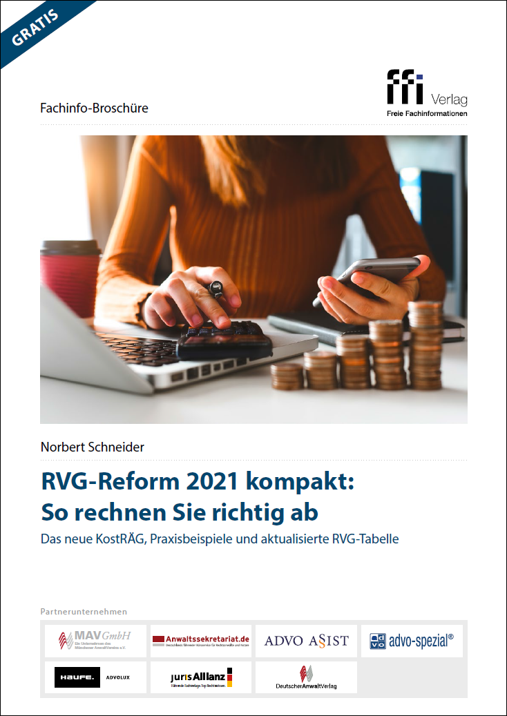 RVG-Reform 2021 kompakt