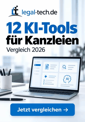 12 KI-Tools für Kanzleien – Vergleich 2026